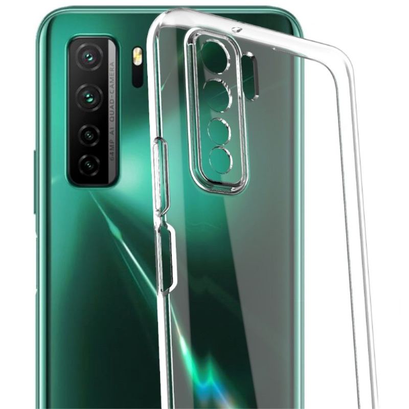 Skal För Huawei P40 Lite 5G Bedrijf Clear In Gel