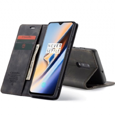 Fodral För OnePlus 7 Bedrijf Premium Konstläder