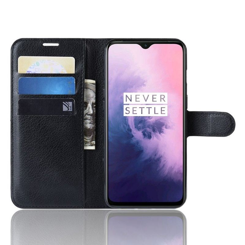 Fodral För OnePlus 7 Plånboksfodral Stil Läderplånbok