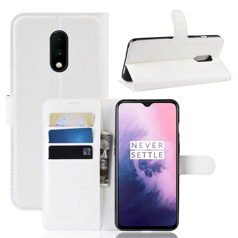 Fodral För OnePlus 7 Plånboksfodral Stil Läderplånbok