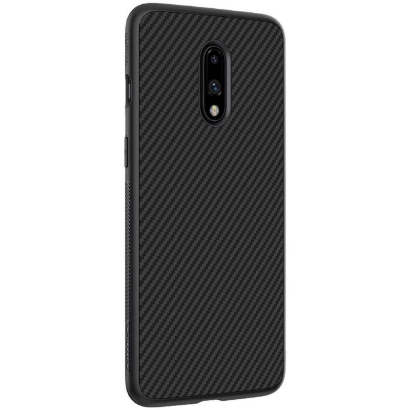 Mobilskal För OnePlus 7 Syntetfiber