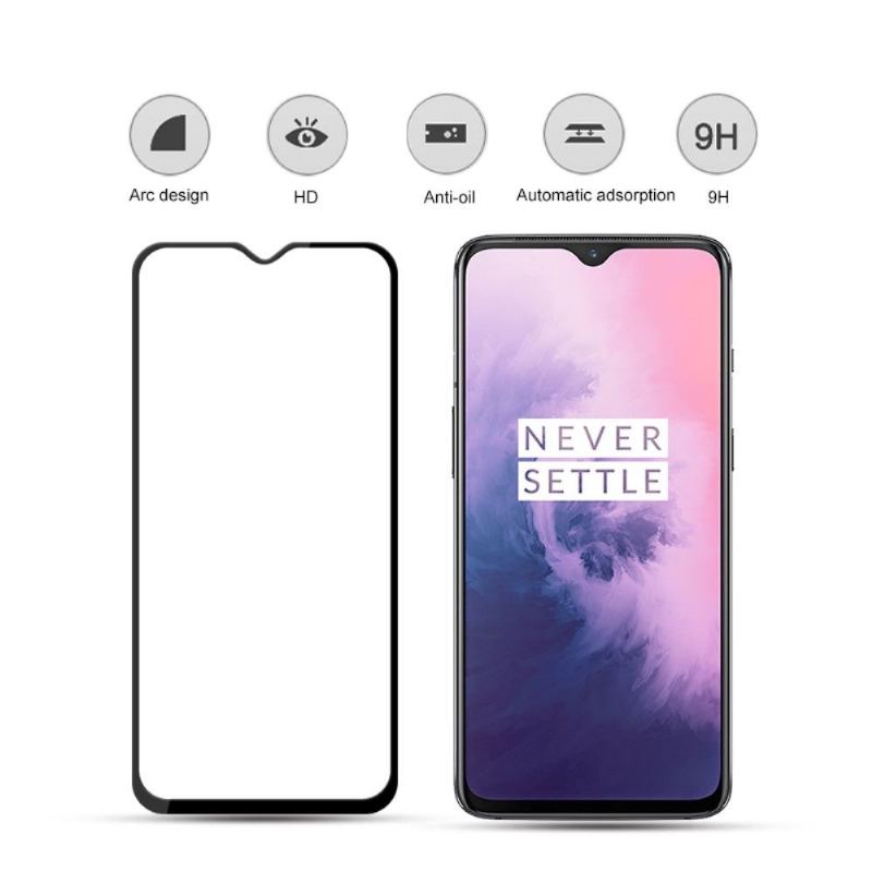 Oneplus 7 - Skärmskydd I Härdat Glas I Full Storlek