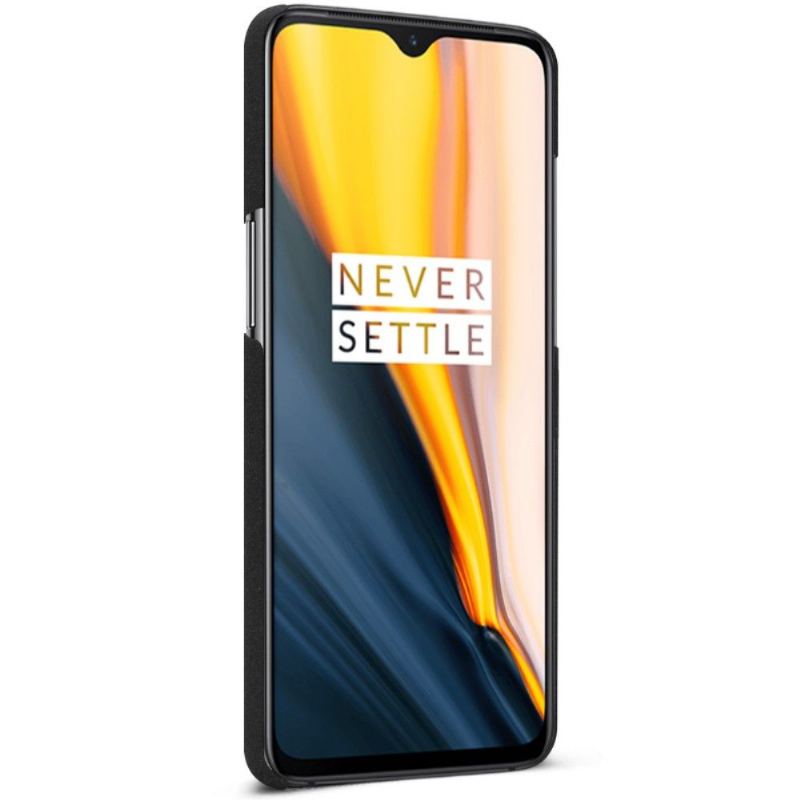 Skal För OnePlus 7 Bedrijf Imak Matt Finish + Avtagbart Stöd - Svart