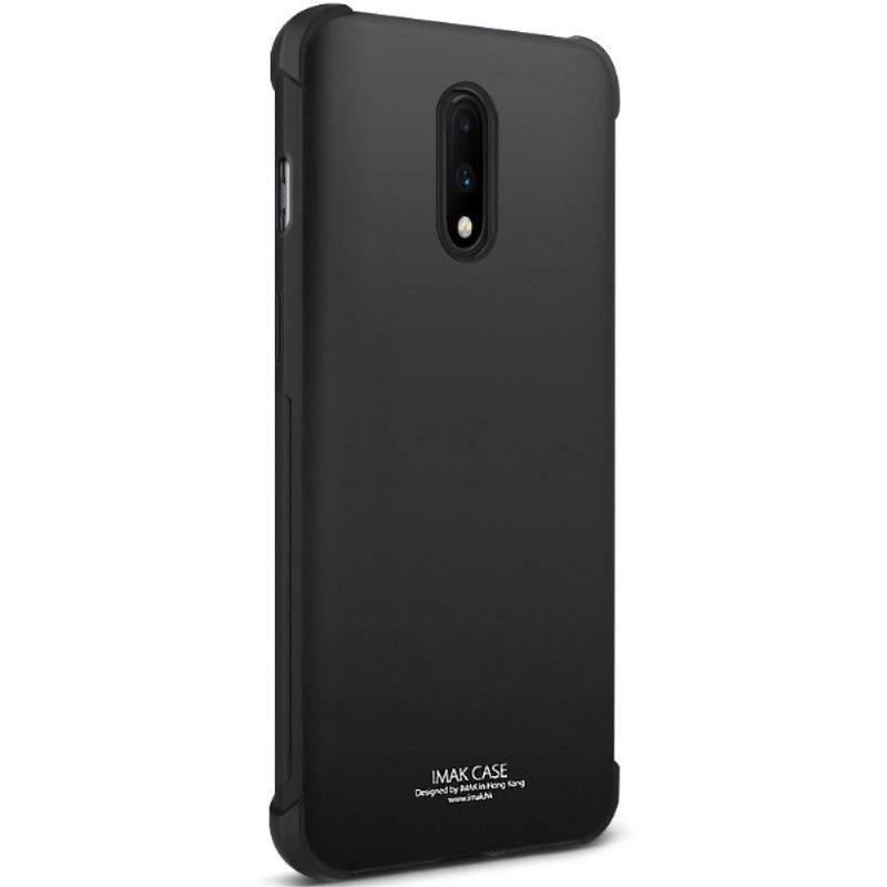 Skal För OnePlus 7 Hemming Klassskydd - Black Metal