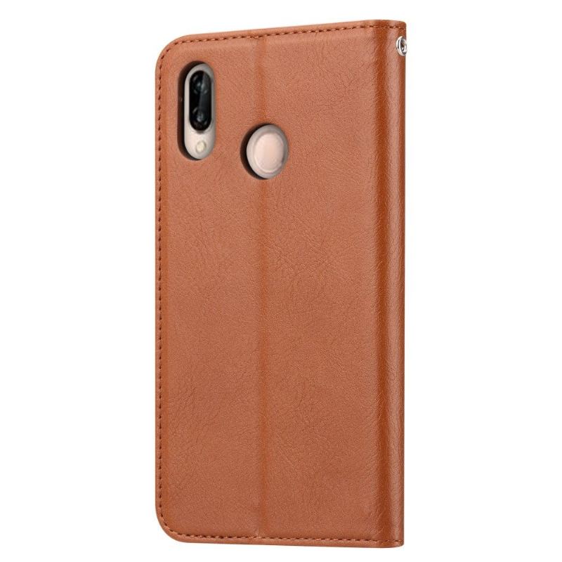 Fodral För Huawei P30 Lite Stand Case Läderkorthållare