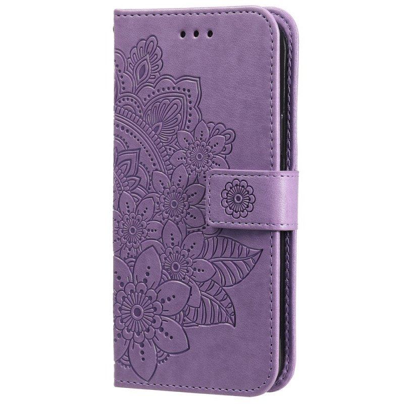 Fodral Samsung Galaxy A13 5G / A04s Blomma Mandala