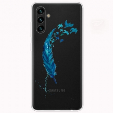 Mobilskal Samsung Galaxy A13 5G / A04s Vacker Fjäder