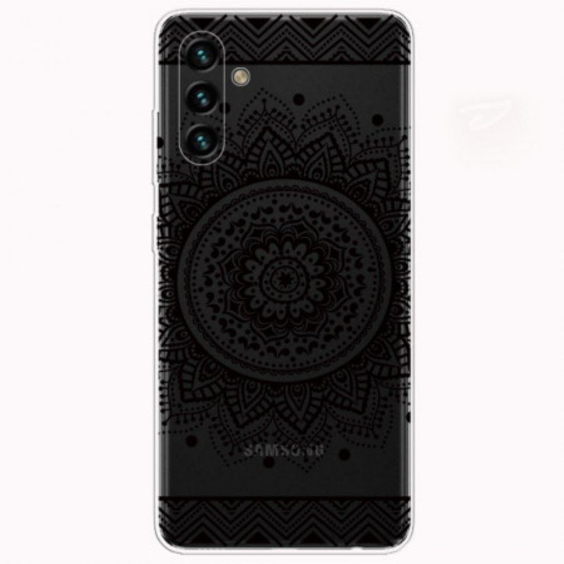 Skal Samsung Galaxy A13 5G / A04s Singelblomma Mandala