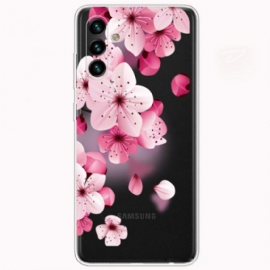 Skal Samsung Galaxy A13 5G / A04s Små Rosa Blommor