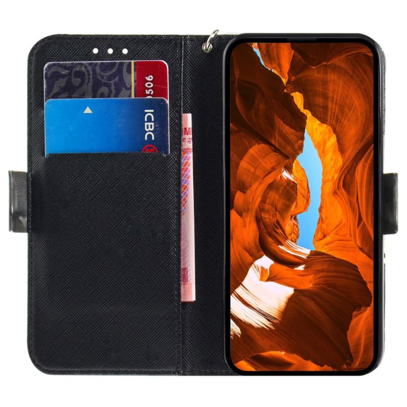 Fodral Oppo Reno 12 5g Arg Panda Med Rem