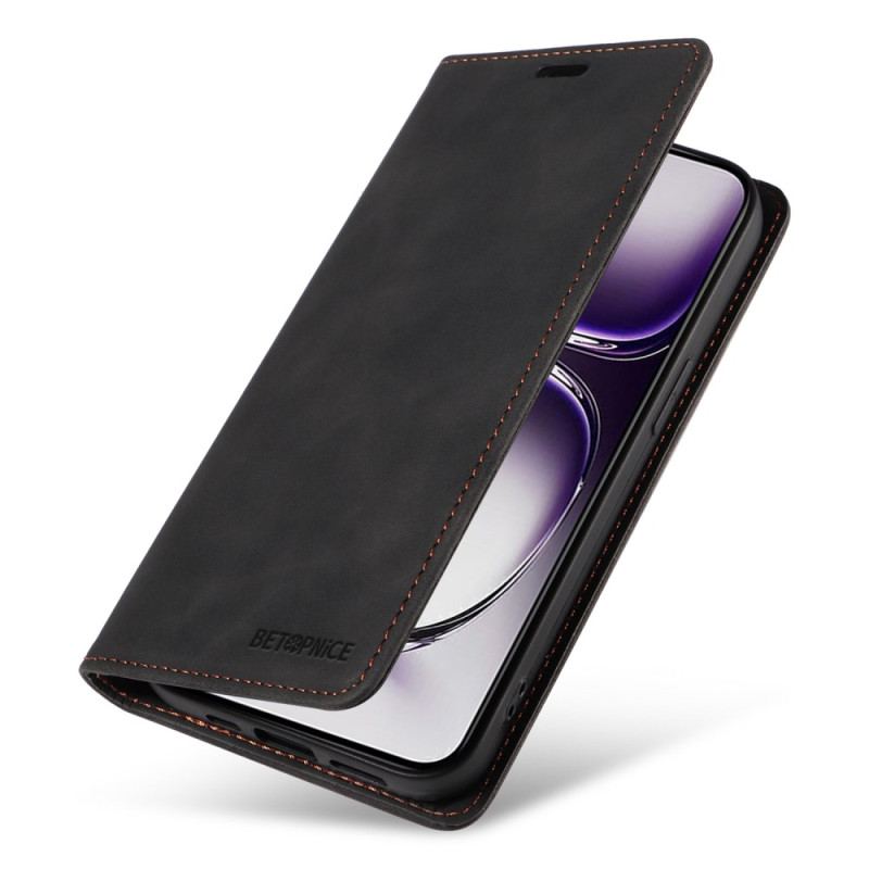 Folio-fodral Oppo Reno 12 5g Betopnice Mockaeffekt Rfid-blockering