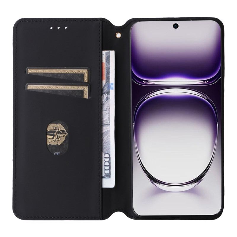 Folio-fodral Oppo Reno 12 5g Telefonfodral 3d-diamanter