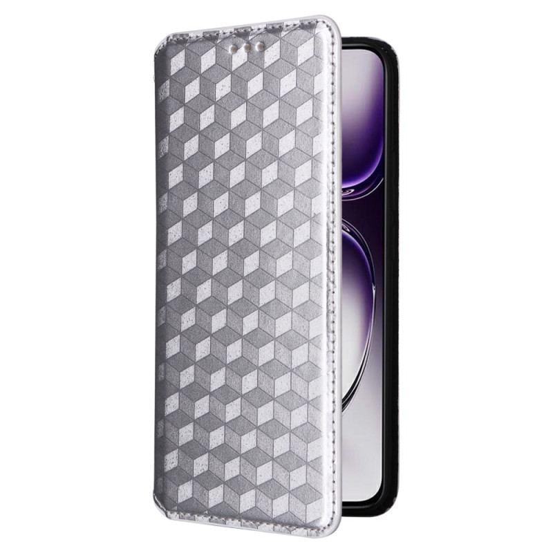 Folio-fodral Oppo Reno 12 5g Telefonfodral 3d-diamanter