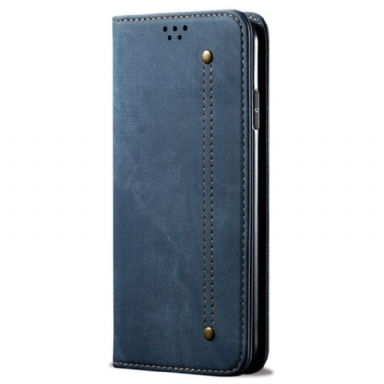 Folio-fodral Oppo Reno 12 5g Telefonfodral Jeanstyg