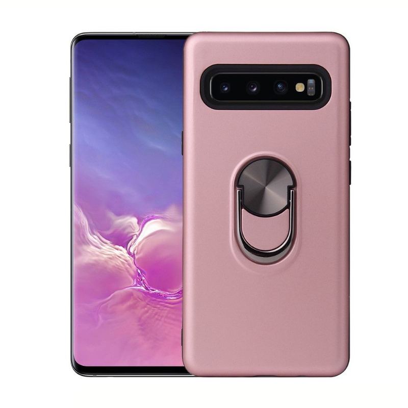 Skal För Samsung Galaxy S10 5G Hemming Matt Effekt Med Stöd På Baksidan