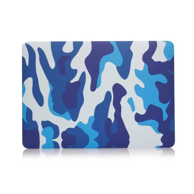 Macbook Pro 13 Fodral / Touch Bar Military Camouflage - Blå