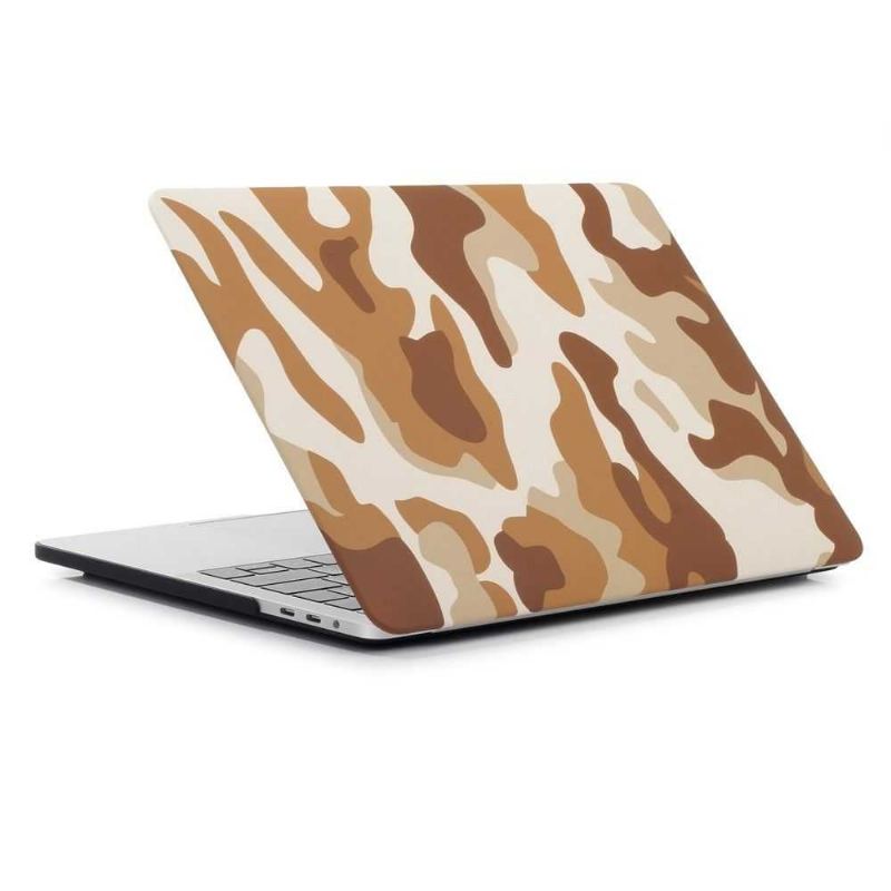 Macbook Pro 13 Fodral / Touch Bar Military Camouflage - Brun