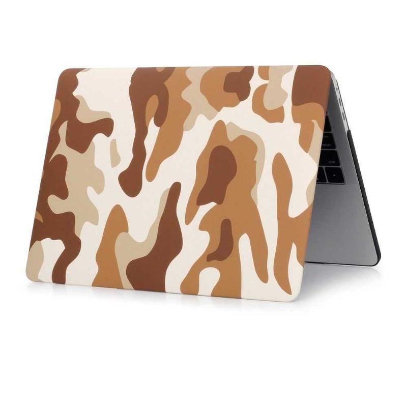 Macbook Pro 13 Fodral / Touch Bar Military Camouflage - Brun