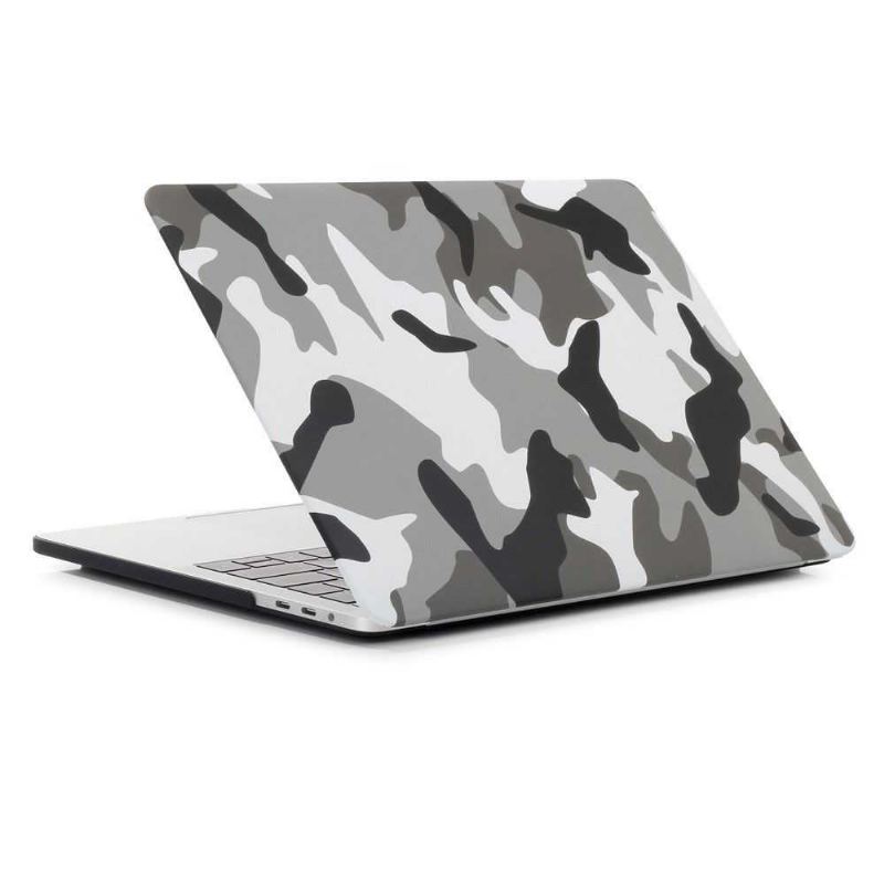 Macbook Pro 13 Fodral / Touch Bar Military Camouflage - Grå