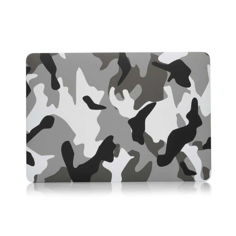 Macbook Pro 13 Fodral / Touch Bar Military Camouflage - Grå