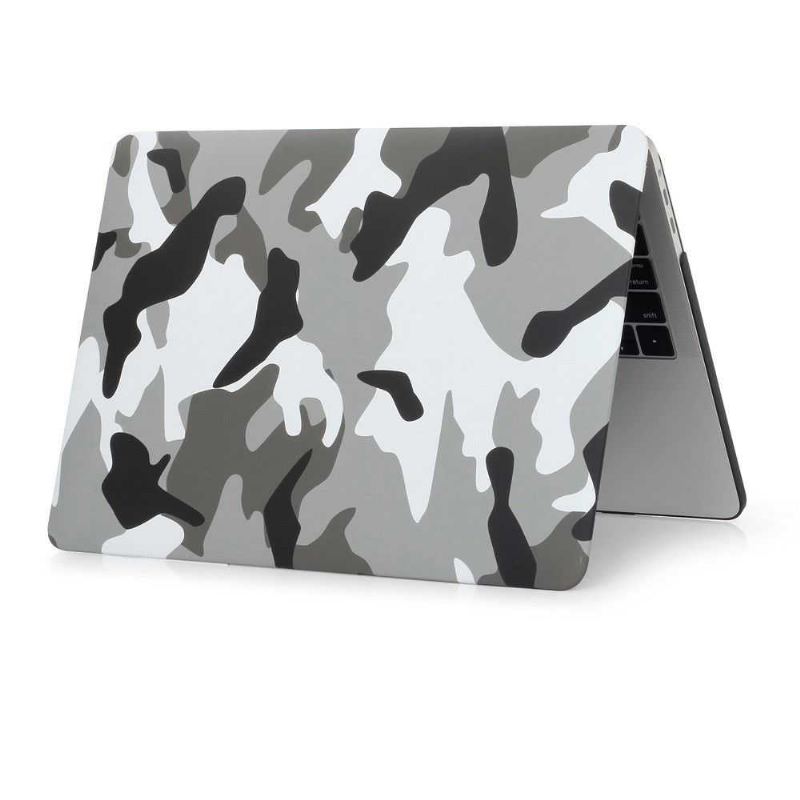 Macbook Pro 13 Fodral / Touch Bar Military Camouflage - Grå