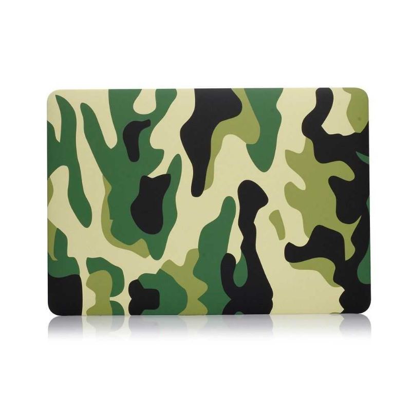 Macbook Pro 13 Fodral / Touch Bar Military Camouflage - Grön