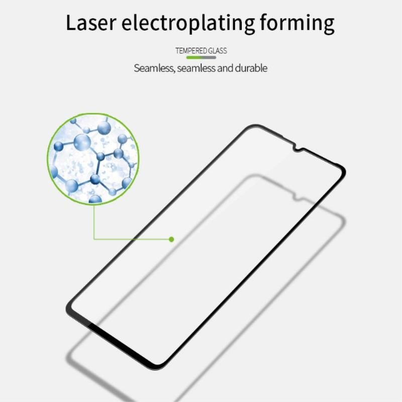 Xiaomi Mi A3 - Skärmskydd Av Härdat Glas I Full Storlek - Svart