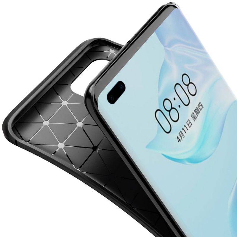 Skal För Huawei P40 Pro+ Karbon Classy