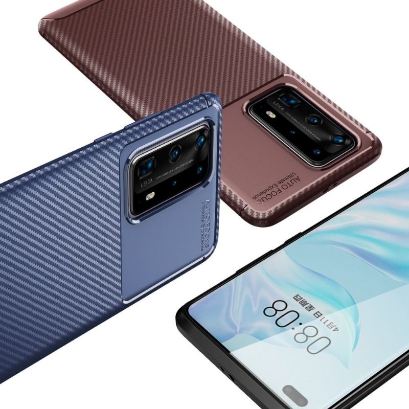 Skal För Huawei P40 Pro+ Karbon Classy