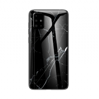 Skal För Samsung Galaxy A51 Lina Marble Glass Back