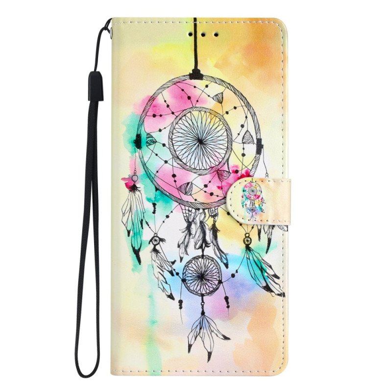 Fodral Google Pixel 7A Med Kedjar Strap Dream Catcher