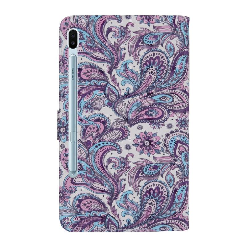 Fodral För Samsung Galaxy Tab S6 Paisleyblomma