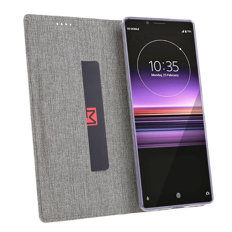 Fodral För Sony Xperia 10 II Stödfunktion För Hängslen