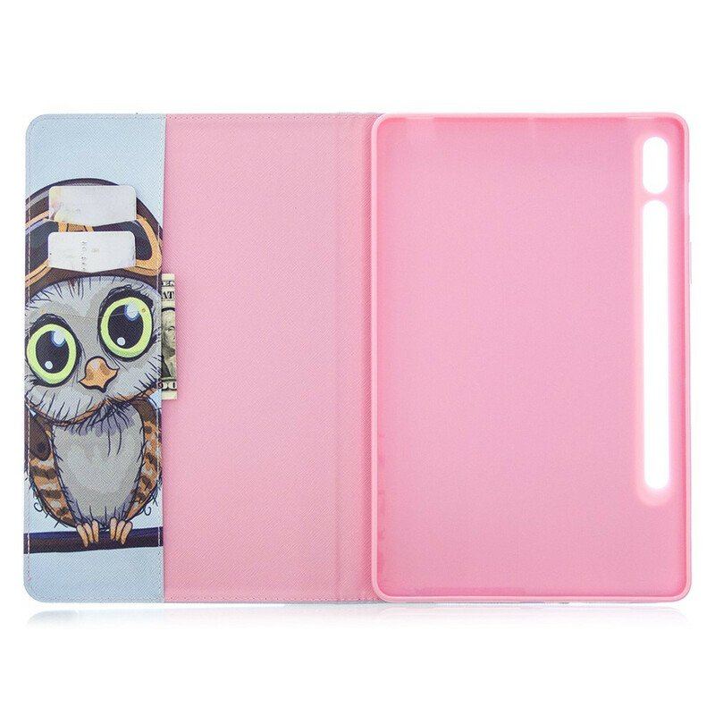 Fodral / Case Samsung Galaxy Tab S8 / Tab S7 Resande Uggla