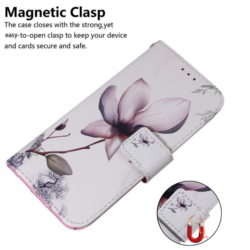 Fodral Honor Magic 5 Lite Med Kedjar Strappy Rose Flower