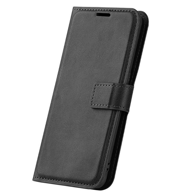 Fodral Huawei Mate 50 Pro Faux Leather Design Plus