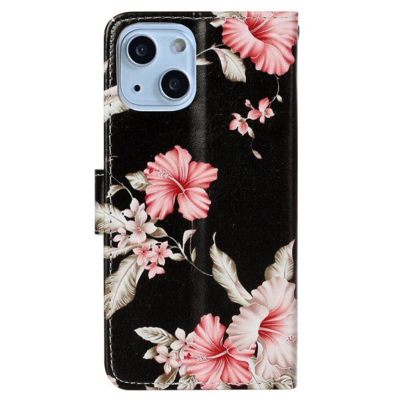 Fodral iPhone 14 Blommor