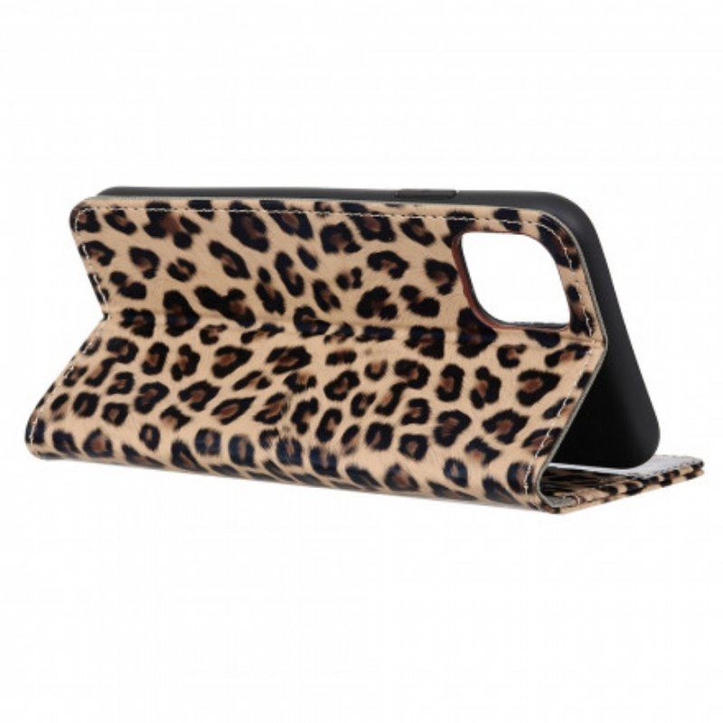 Fodral Moto G100 Leopard