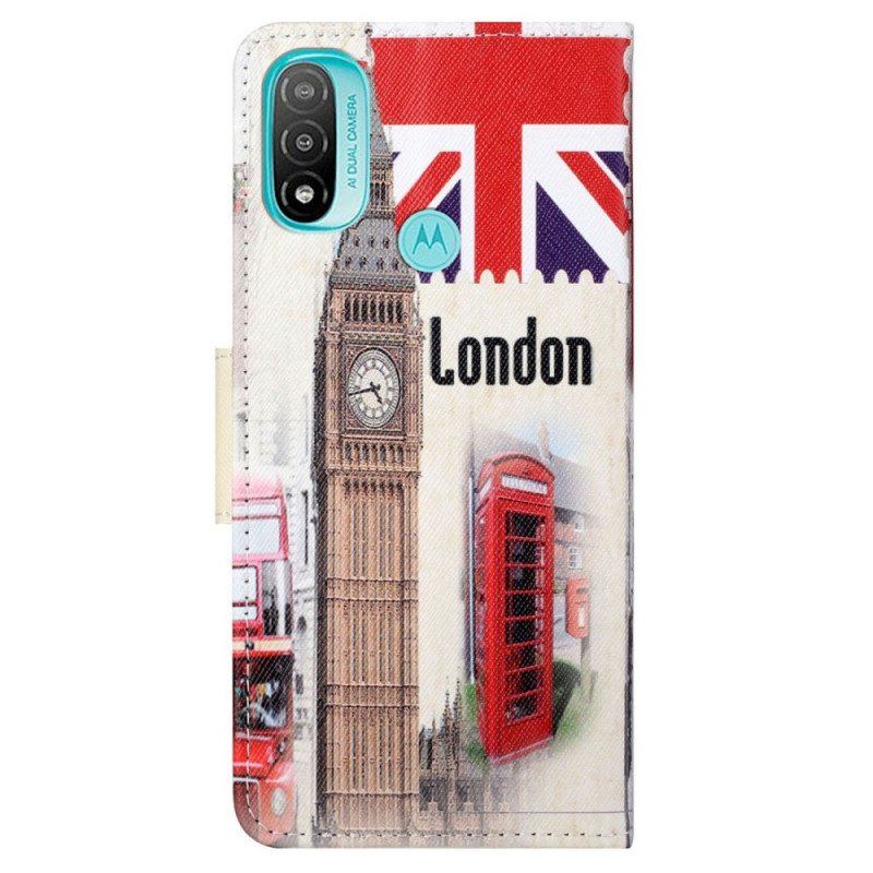 Fodral Moto G71 5G London Livet