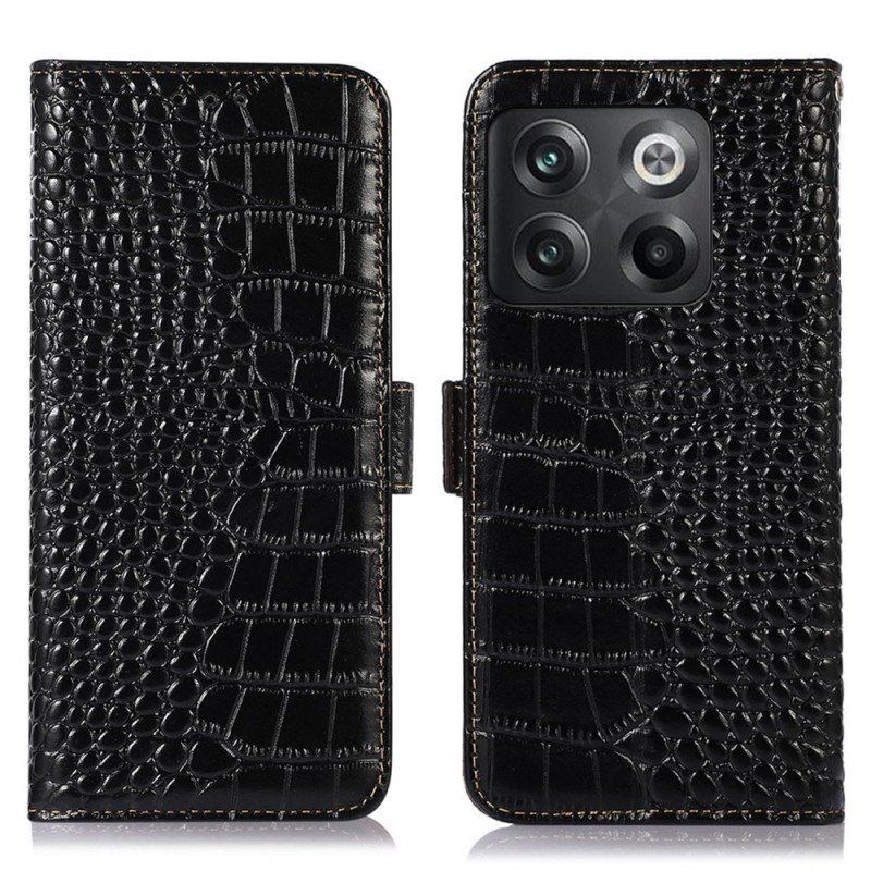 Fodral OnePlus 10T 5G Crocodile Style Rfid