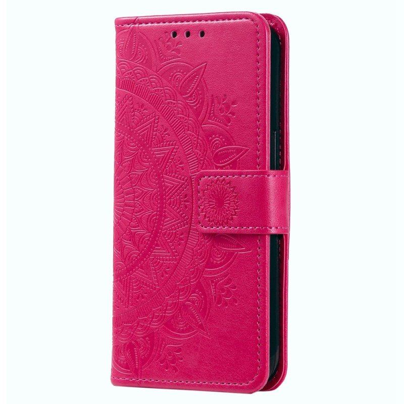 Fodral Oppo Reno 8 Med Kedjar Strappy Sun Mandala