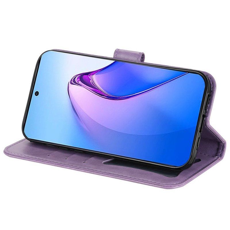 Fodral Oppo Reno 8 Pro Med Kedjar Strappy Blommig