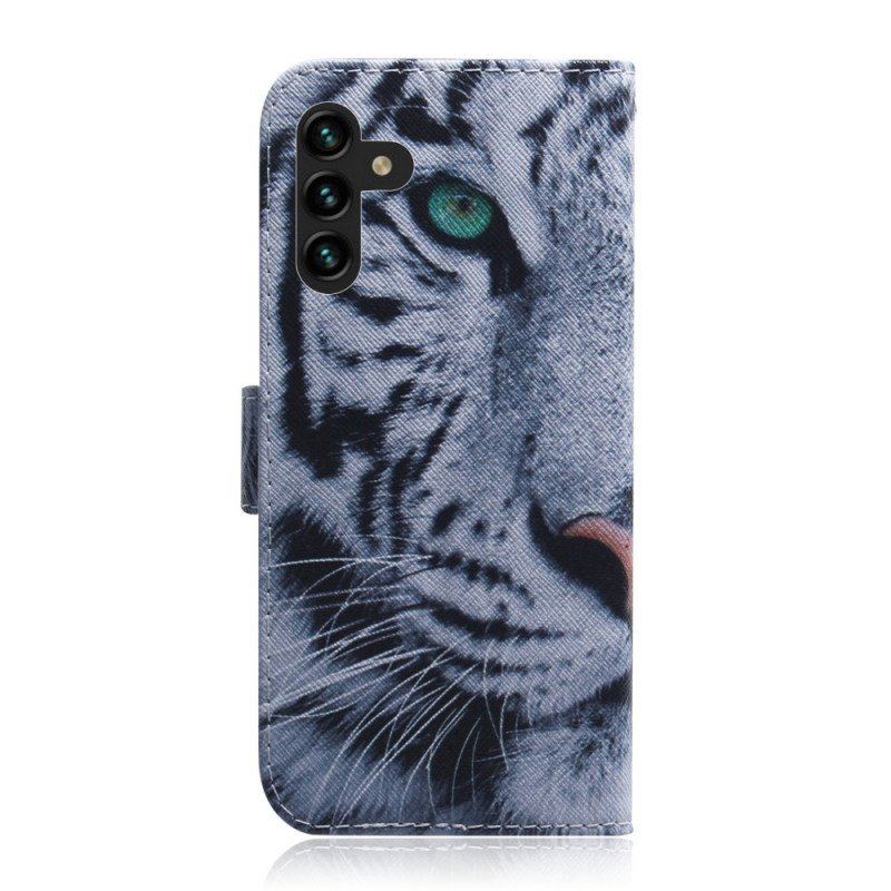 Fodral Samsung Galaxy A13 5G / A04s Tiger Face