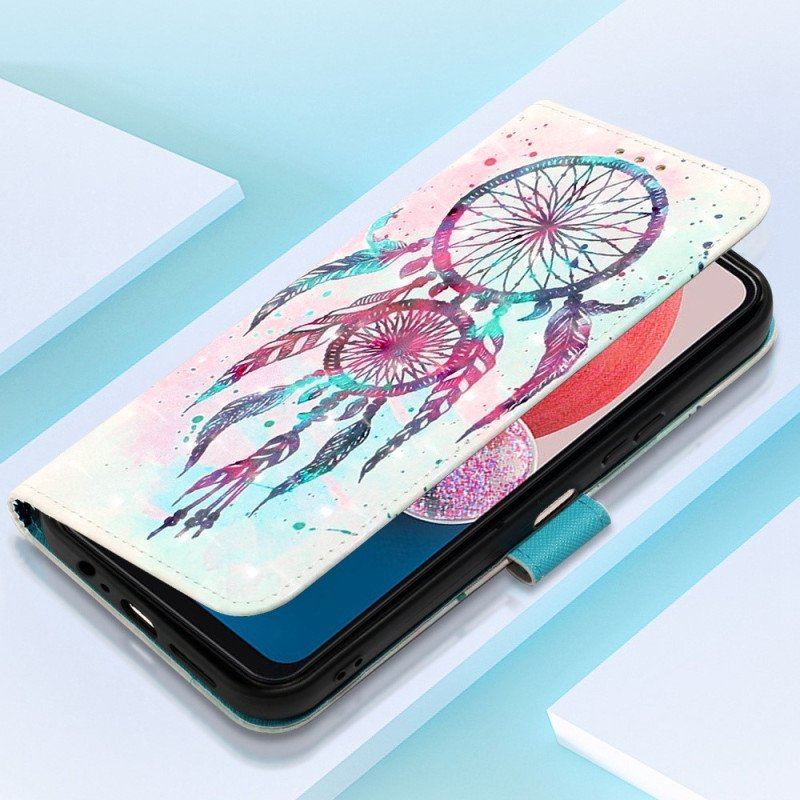 Fodral Samsung Galaxy A13 Med Kedjar Strap Dream Catcher