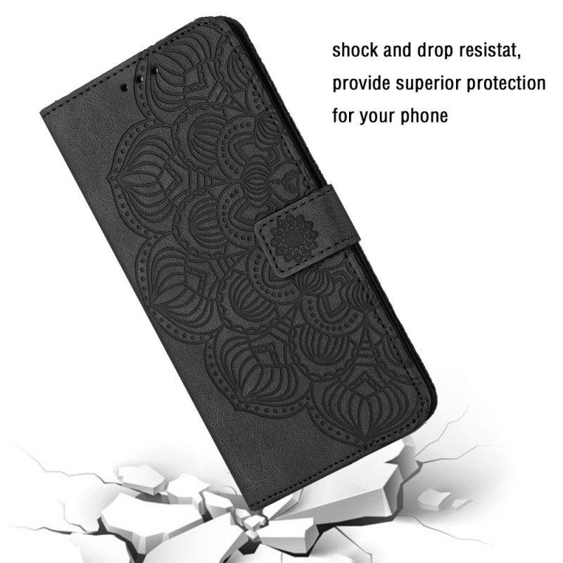 Fodral Samsung Galaxy A13 Med Kedjar Vintage Strappy Mandala