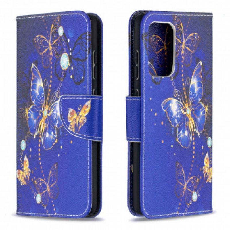 Fodral Samsung Galaxy A52 4G / A52 5G / A52s 5G Butterflies Kings