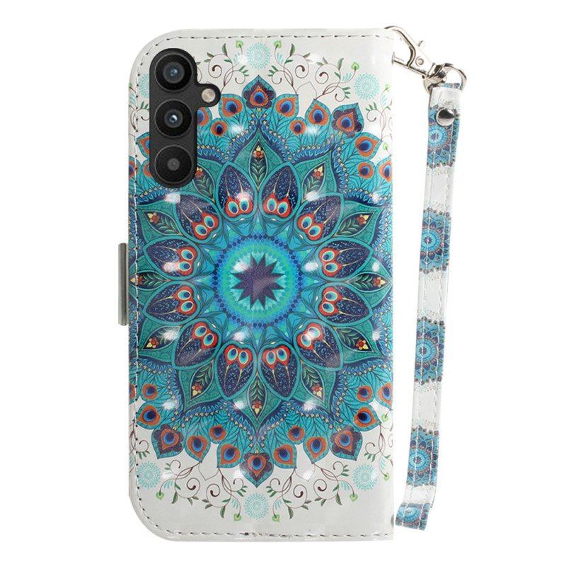 Fodral Samsung Galaxy A54 5G Med Kedjar Strappy Mandala