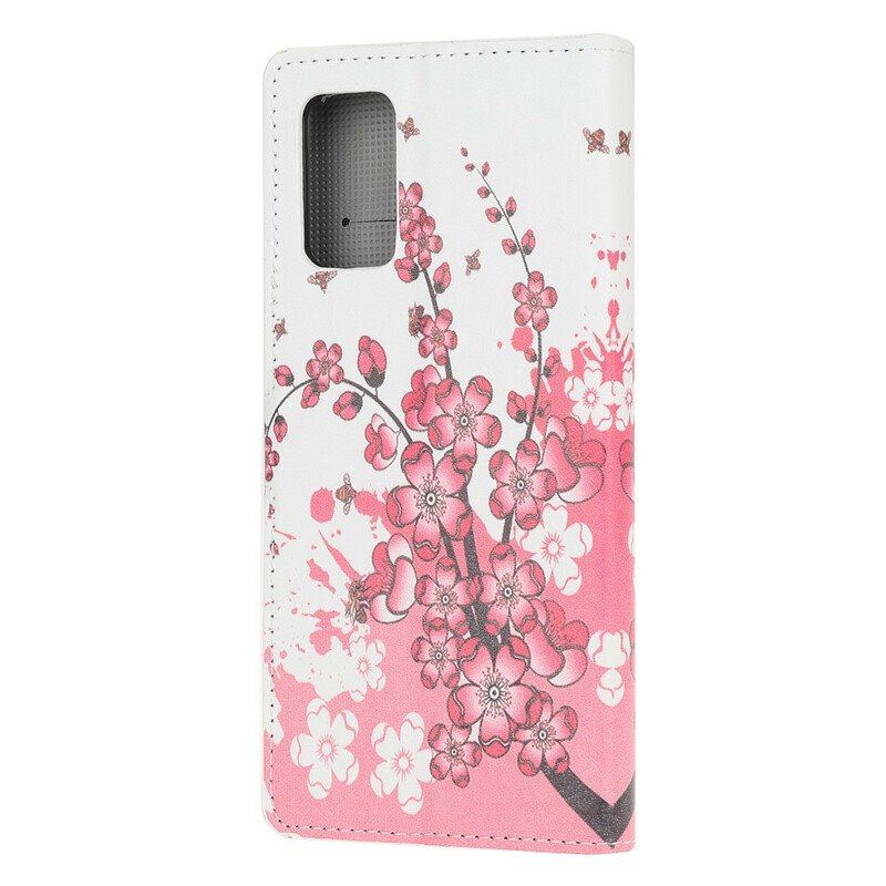 Fodral Samsung Galaxy S20 Plus / S20 Plus 5G Tropiska Blommor