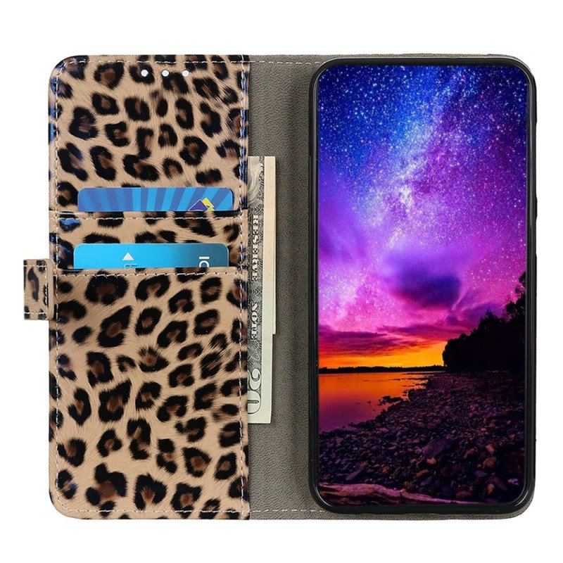 Fodral Samsung Galaxy S23 Plus 5G Leopardhudeffekt