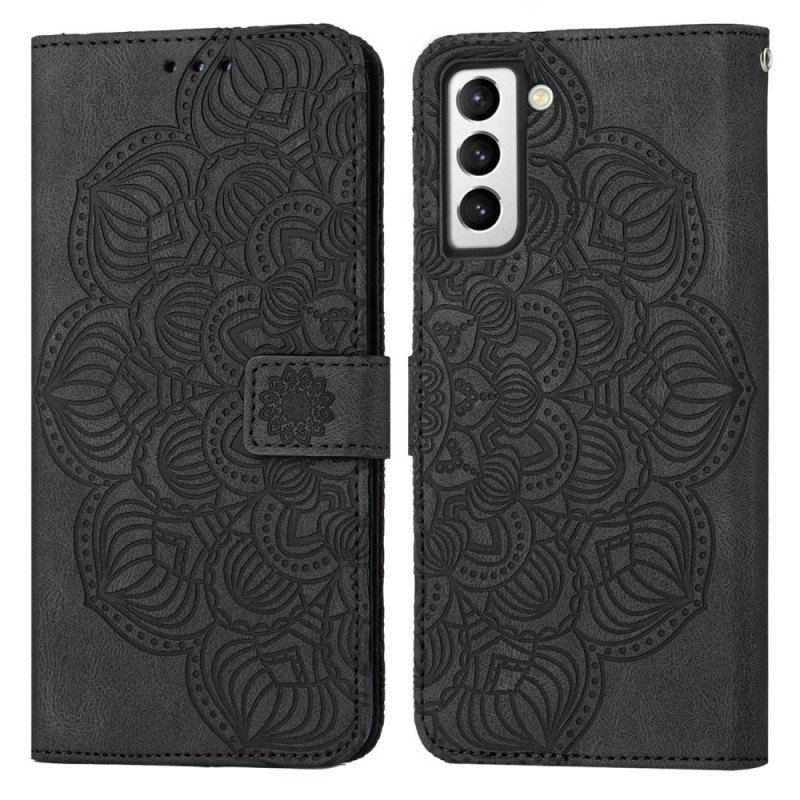 Fodral Samsung Galaxy S23 Plus 5G Med Kedjar Strappy Mandala